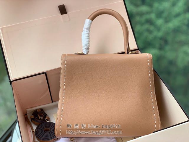 DELVAUX女包 德爾沃比利時單肩包 純手工蜜蠟縫線 德爾沃女手提包 女手拎包 DF0028手縫 Delvaux斜挎包  fcs1398